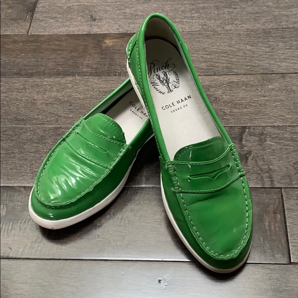 green cole haan shoes